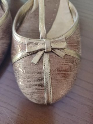 Tacones Pons Quintana Dorados