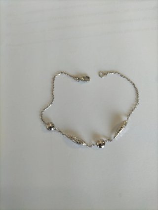 Pulsera oro blanco mujer nueva