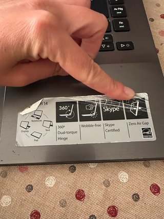 Portátil Acer Aspire R14 Táctil 14”