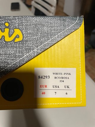 Zapatillas Lois Rosa Talla 40