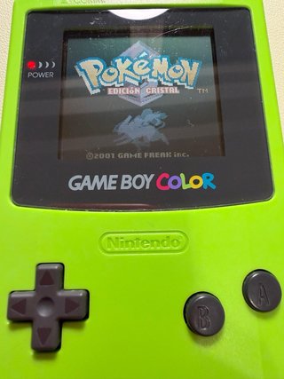 Pokemon Cristal Game Boy Color ESP