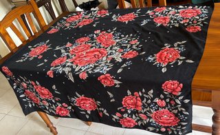 Mantón+ábanicos flamencos+chal