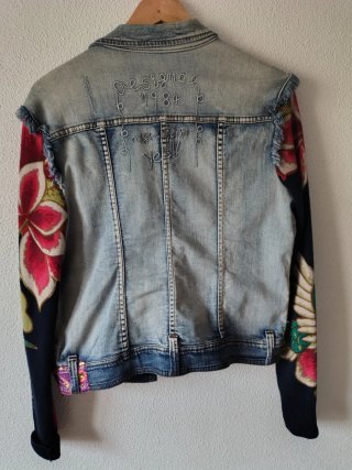 Chaqueta Vaquera Desigual Multicolor