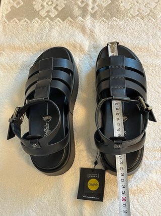 Sandali Buffalo Pelle Vegana N.37