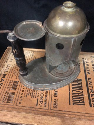 Pulverizador Ácido Carbólico Antiguo Incompleto