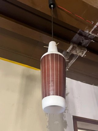Lampada sospensione Mid-Century anni '60