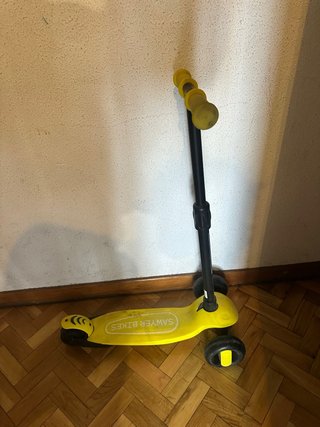 Patinete infantil Sawyer Bikes amarillo