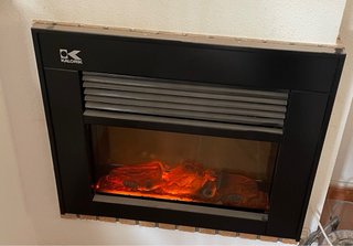 Estufa Eléctrica Kalorik Negra