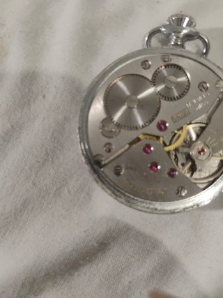 Reloj de bolsillo Rolex de cuerda Geneve Incabloc