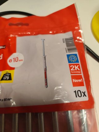 Fischer Taco DuoXpand 10x140 FUS (10 uds)