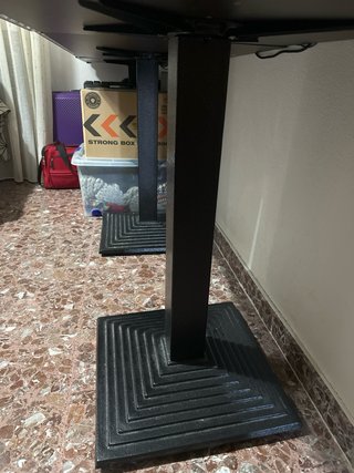 3 Mesas 60x60 y 76 de altura