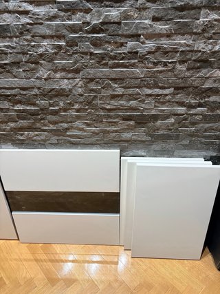 Puertas Muebles Salón IKEA Blancas