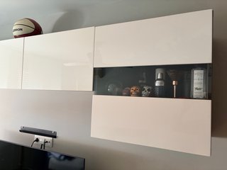 Puertas Muebles Salón IKEA Blancas