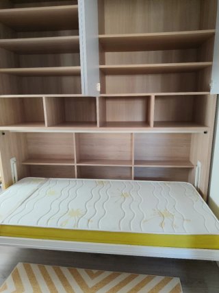 Cama abatible 90x1.90cm nueva