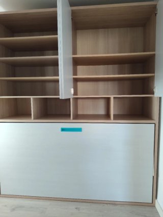 Cama abatible 90x1.90cm nueva