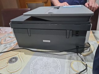 Impresora HP Plata y Gris