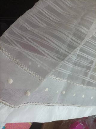 Vestido de Comunión Blanco roto,chaquetita  asceso