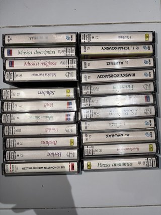 22 Casetes Música Clásica