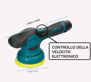 Lucidatrice Rotorbitale Auto 2 Batterie 18v Access