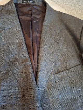 Americana Emidio Tucci Príncipe de Gales Talla 58