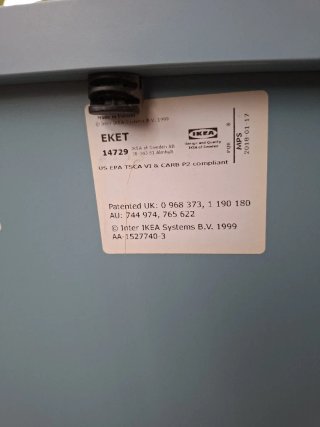 Estantería Cubo Ikea Azul