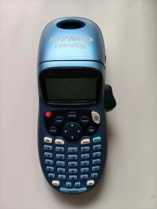 Etiquetadora Dymo LetraTag azul
