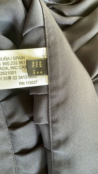 Falda pantalón plisada Massimo Dutti Talla S