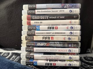 Lote 10 Juegos PS3: FIFA, Call of Duty, Assasin's