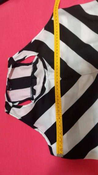 Top sin mangas Blanco Talla XS