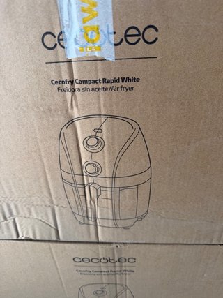 Cecofry Compact Rapid Cecotec Blanca