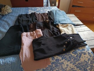 Lote pantalones mujer varios colores