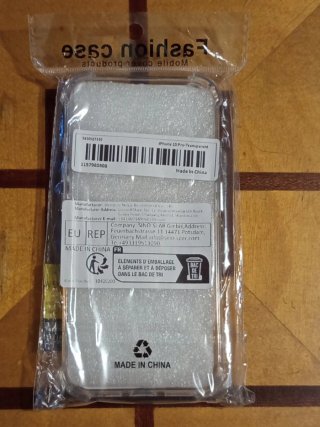 Cover iPhone 15 Pro Trasparente Anti-caduta