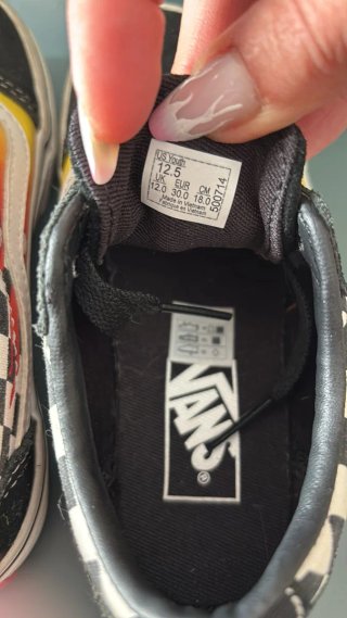 Vans Bambino Taglia 30