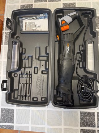 Sierra Sable Recíproca Tacklife + Maletín