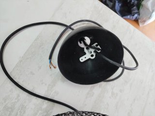 2 Lámparas Colgantes Rejilla Negra Ikea