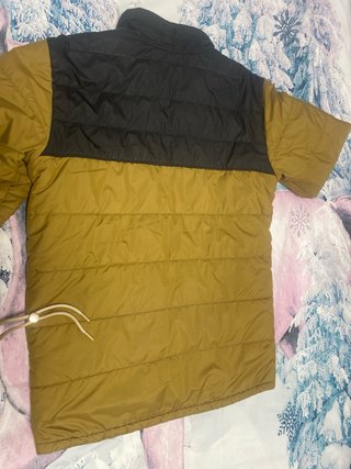 Abrigo The North Face Negro y camel