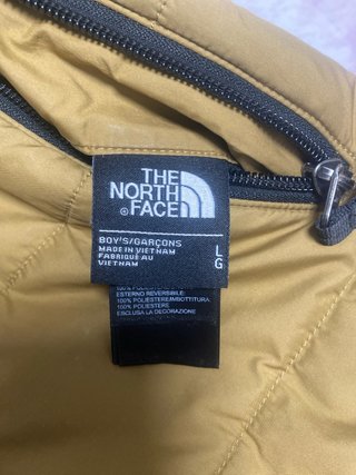 Abrigo The North Face Negro y camel