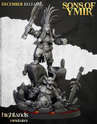 Mujer Matademonios - Highlands Miniatures