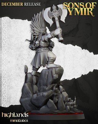Mujer Matademonios - Highlands Miniatures