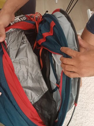 Tienda campaña Quechua 2 Seconds 3XL