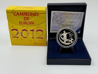 Proof 10 euro España 2012 - Campeones de Europa