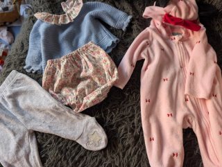 Lote Ropa Bebé Niña 17 piezas