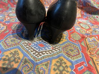 Scarpe BELTRAMI donna vintage nero/marrone