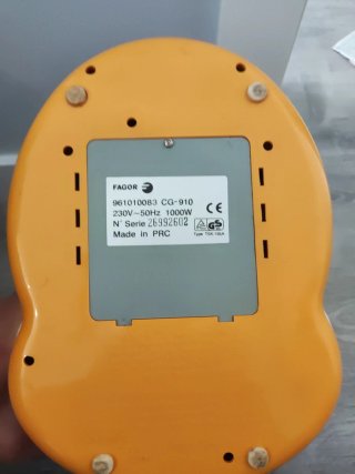Cafetera Fagor CG-910 Naranja