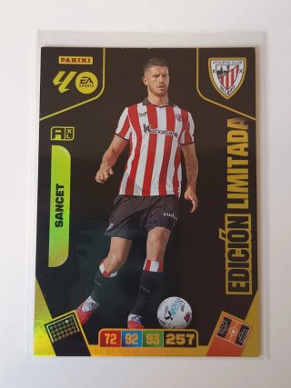 Cromo Panini Adrenalyn Sancet Edición Limitada