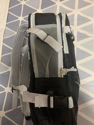 Mochila de cabina avión negra