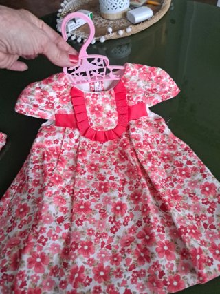 Vestido y braguita flores niña NUNCA USADO!!
