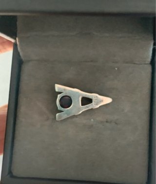 Colgante Plata Opal Negro