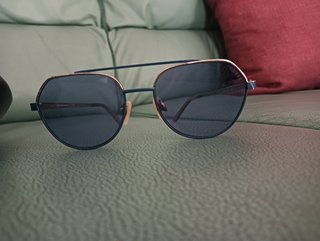 Occhiali da sole Guess Aviator Geometrici Blu/Oro