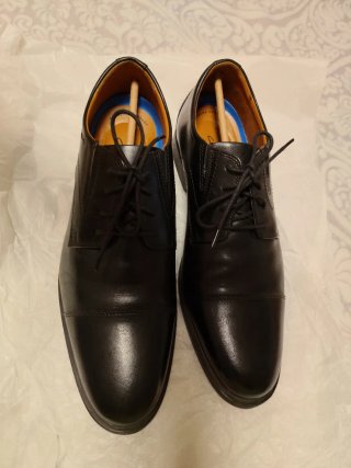 Zapatos Clarks Tilden Cap Negro